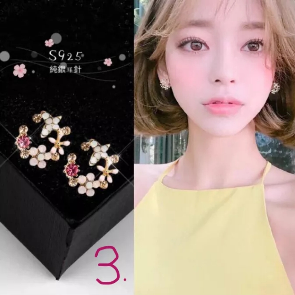 S925 Chic simple earring - Picture 6 of 13